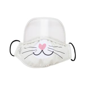 Tapabocas con visor para niñas
