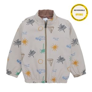 Chaqueta doble faz para bebé niño